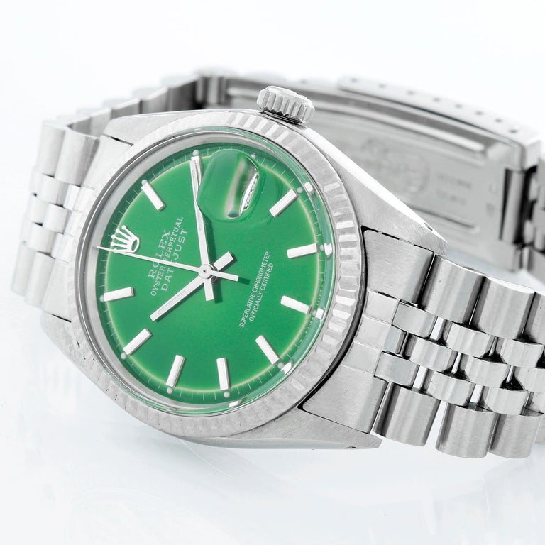 Rolex Grunes Zifferblatt