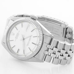 Rolex Datejust Steel Watch 1601 Silver Dial