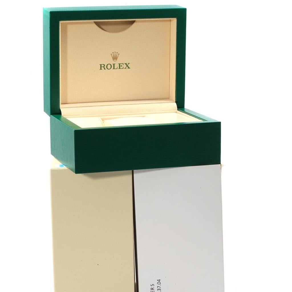 Rolex Datejust Steel White Gold Black Sunbeam Dial Ladies Watch 179174 For Sale 6