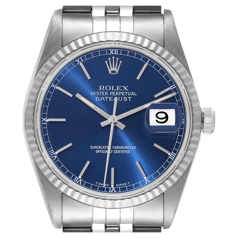 datejust 16234 blue
