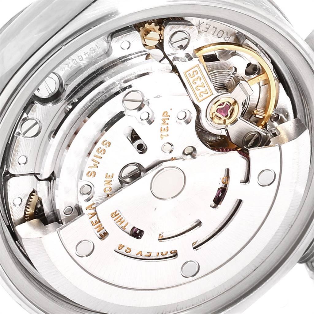 Rolex Datejust Steel White Gold Diamond Dial Ladies Watch 79174 4