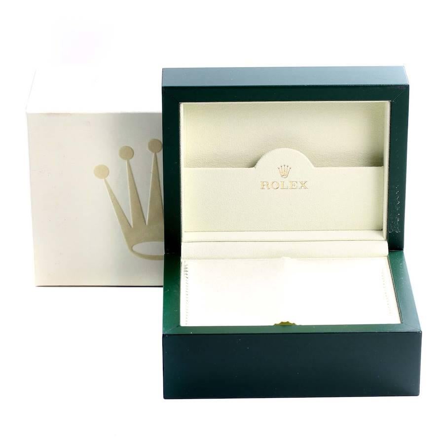 Rolex Datejust Steel White Gold Diamond Dial Mens Watch 116234 For Sale 4