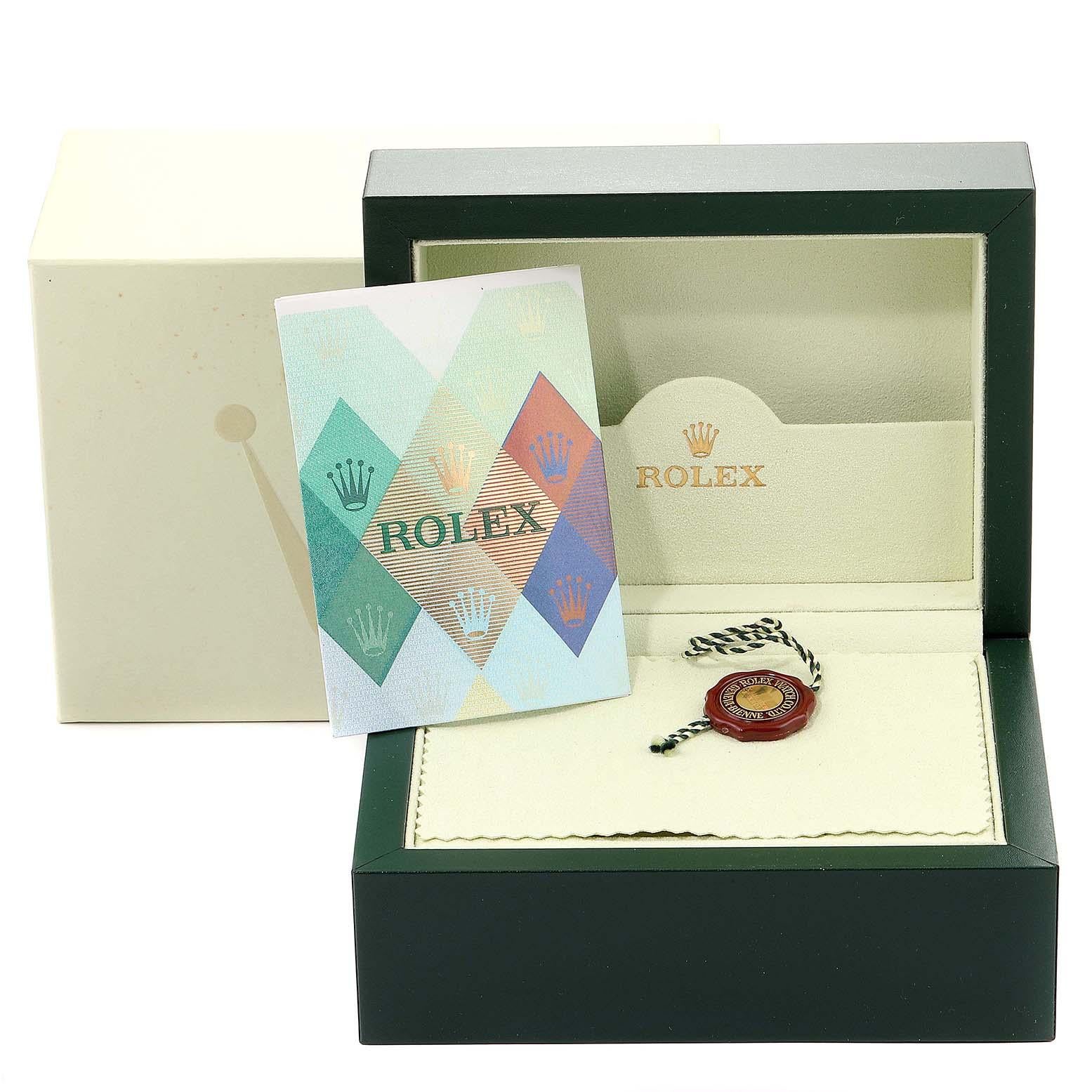 Rolex Datejust Steel White Gold Diamond Ladies Watch 179174 Box Papers 6