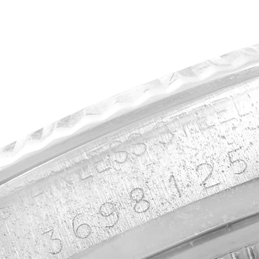 Rolex Datejust Steel White Gold Grey Dial Vintage Men's Watch 1601 For Sale 3