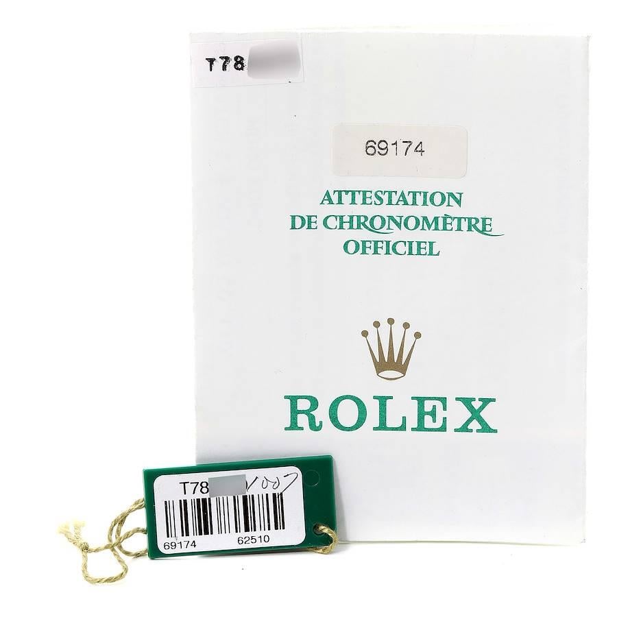Rolex Datejust Steel White Gold Jubilee Bracelet Ladies Watch 69174 7
