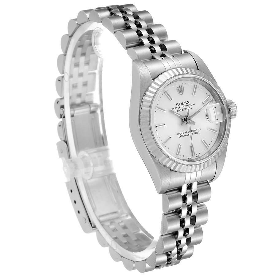 Women's Rolex Datejust Steel White Gold Jubilee Bracelet Ladies Watch 69174 For Sale