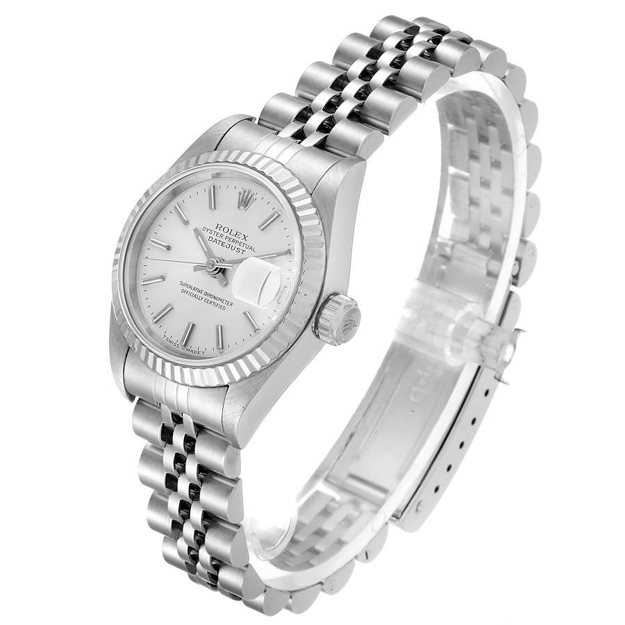 Women's Rolex Datejust Steel White Gold Jubilee Bracelet Ladies Watch 69174