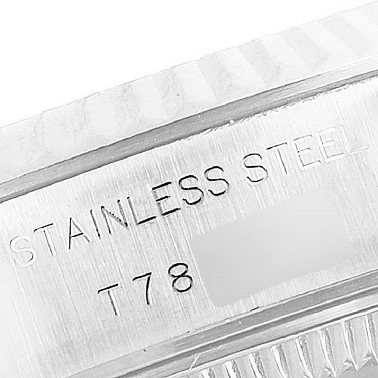 Rolex Datejust Steel White Gold Jubilee Bracelet Ladies Watch 69174 3