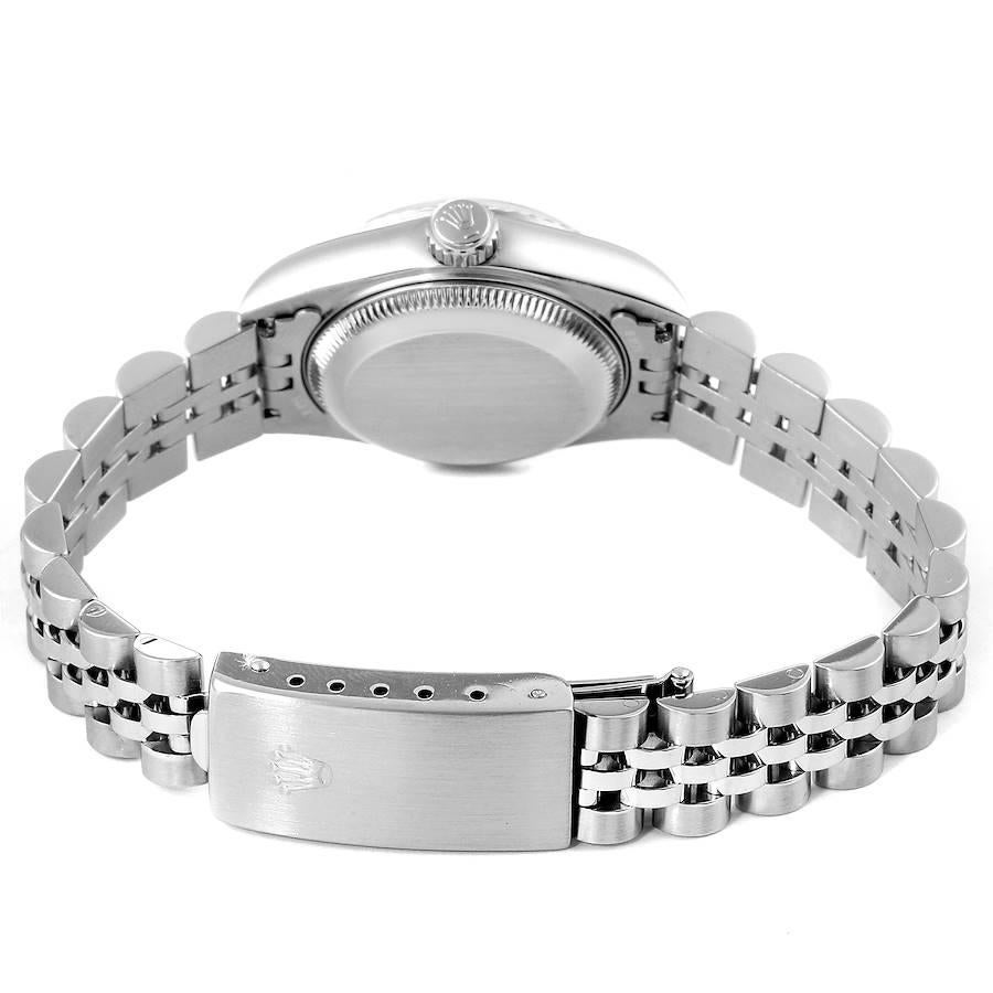 Rolex Datejust Steel White Gold Jubilee Bracelet Ladies Watch 69174 5