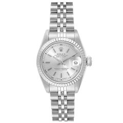 Rolex Datejust Steel White Gold Jubilee Bracelet Ladies Watch 69174