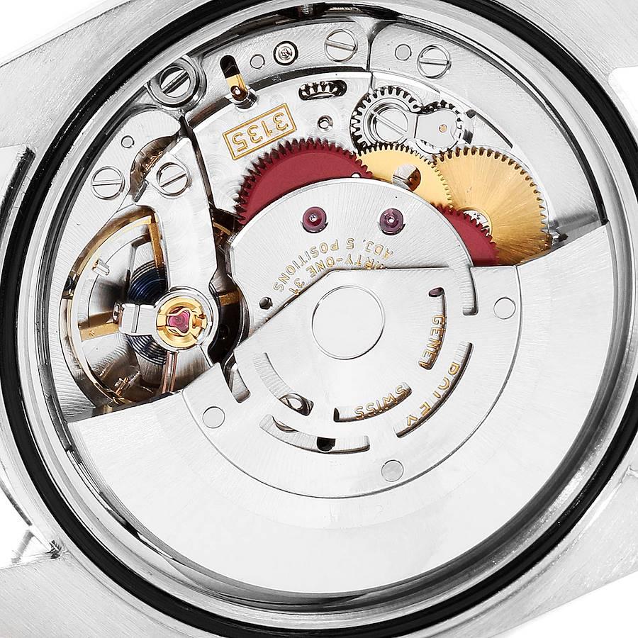 Rolex Datejust Steel White Gold Jubilee Bracelet Men's Watch 116234 5