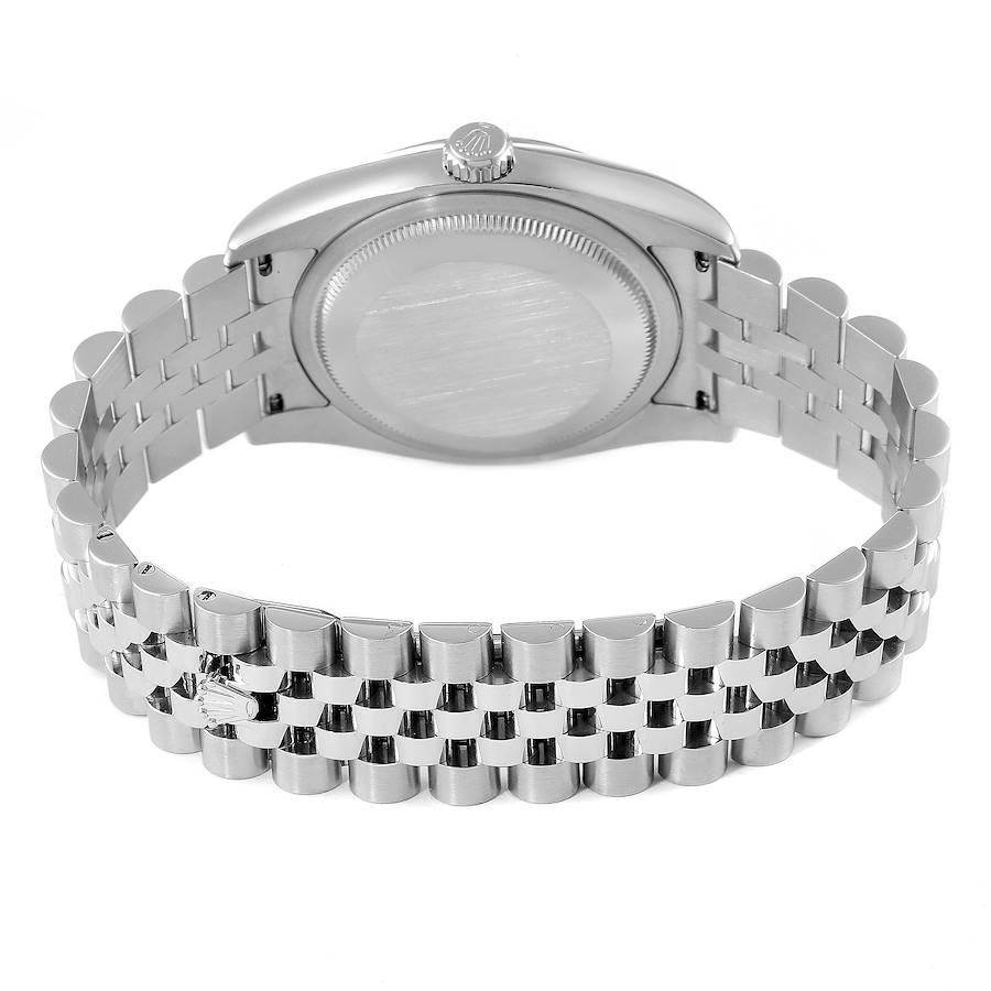 Rolex Datejust Steel White Gold Jubilee Bracelet Mens Watch 116234 For Sale 5