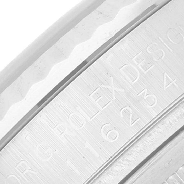 Rolex Datejust Steel White Gold Jubilee Bracelet Watch 116234 2