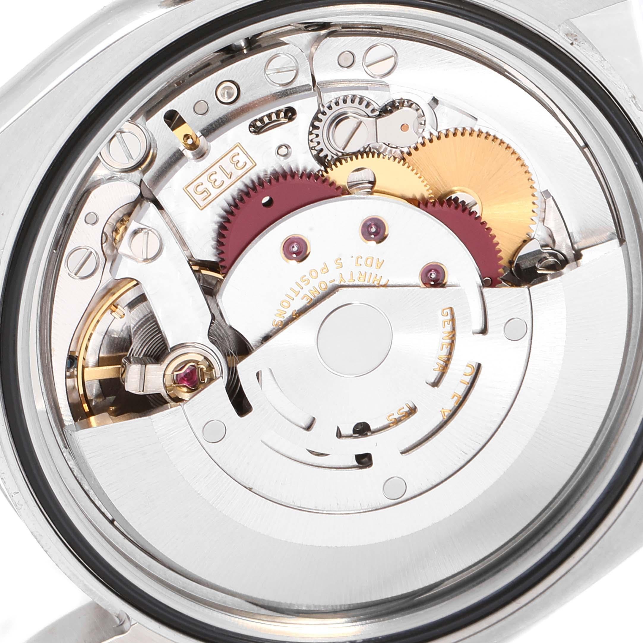 Rolex Datejust Steel White Gold Jubilee Bracelet Watch 116234 For Sale 4