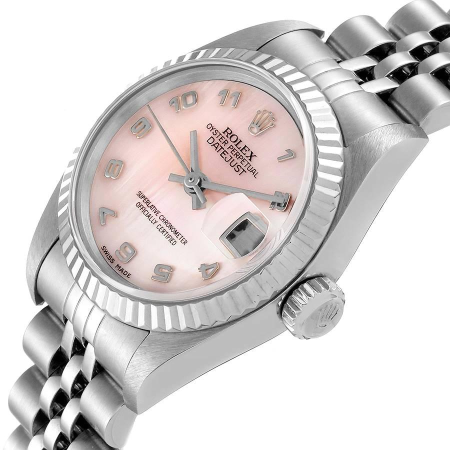 Rolex Datejust Steel White Gold MOP Dial Ladies Watch 79174 For Sale 1