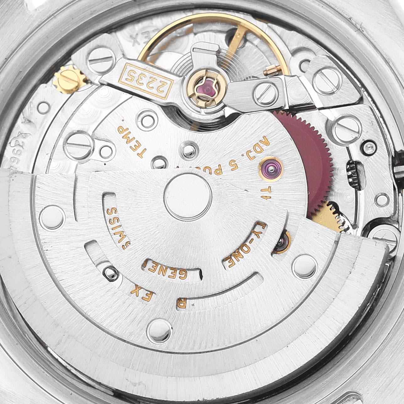 Rolex Datejust Steel White Gold MOP Diamond Dial Ladies Watch 179174 4