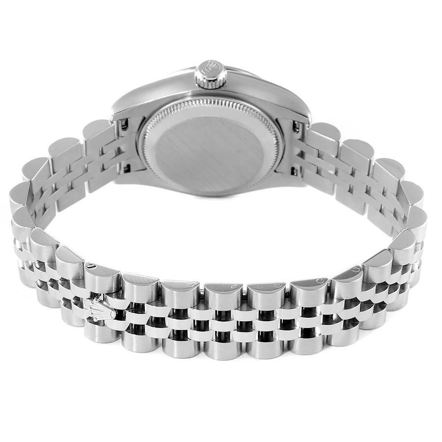 Rolex Datejust Steel White Gold Mop Diamond Ladies Watch 179174 For Sale 4