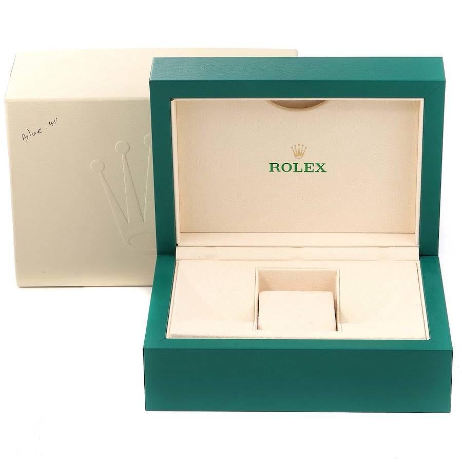 Rolex Datejust Steel White Gold MOP Diamond Mens Watch 116234 For Sale 7