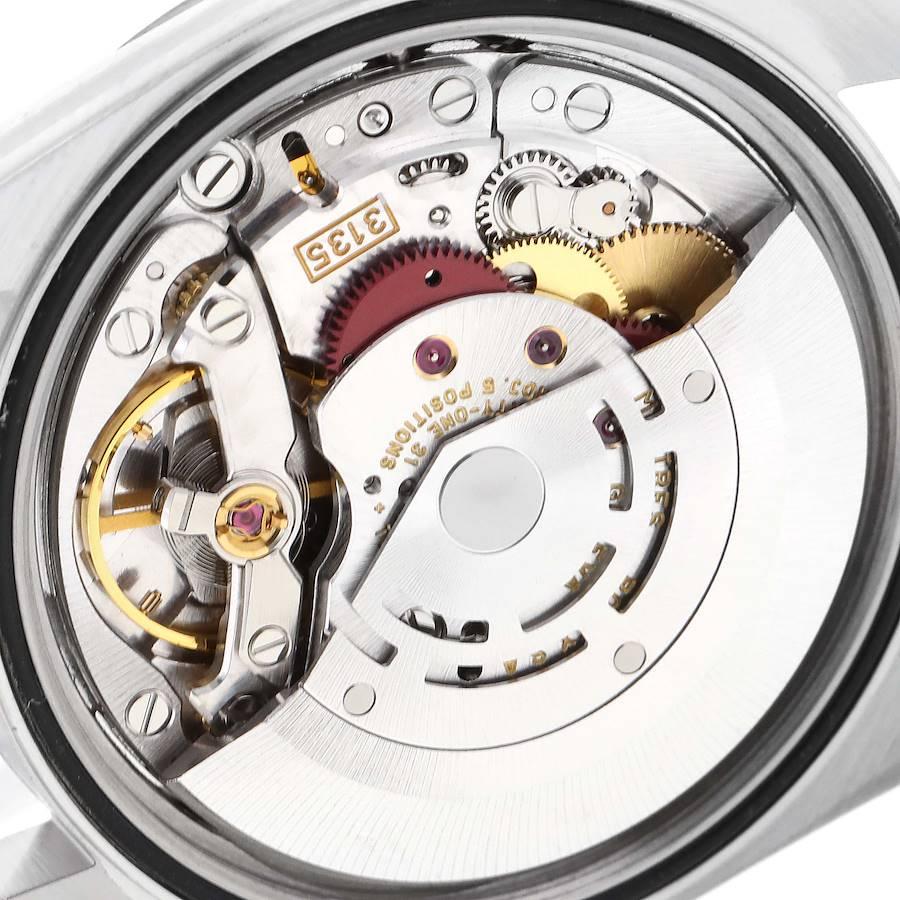 Rolex Datejust Steel White Gold MOP Diamond Mens Watch 16234 1