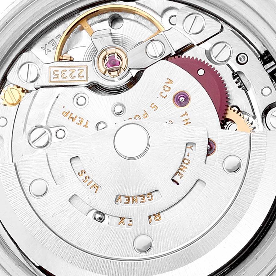 Rolex Datejust Steel White Gold Pink Diamond Dial Ladies Watch 179174 2