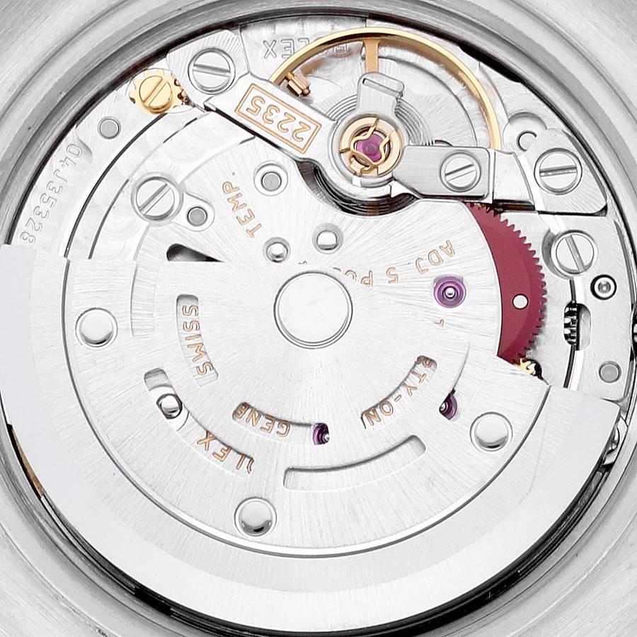 Rolex Datejust Steel White Gold Pink Roman Dial Ladies Watch 179174 Box Card 3