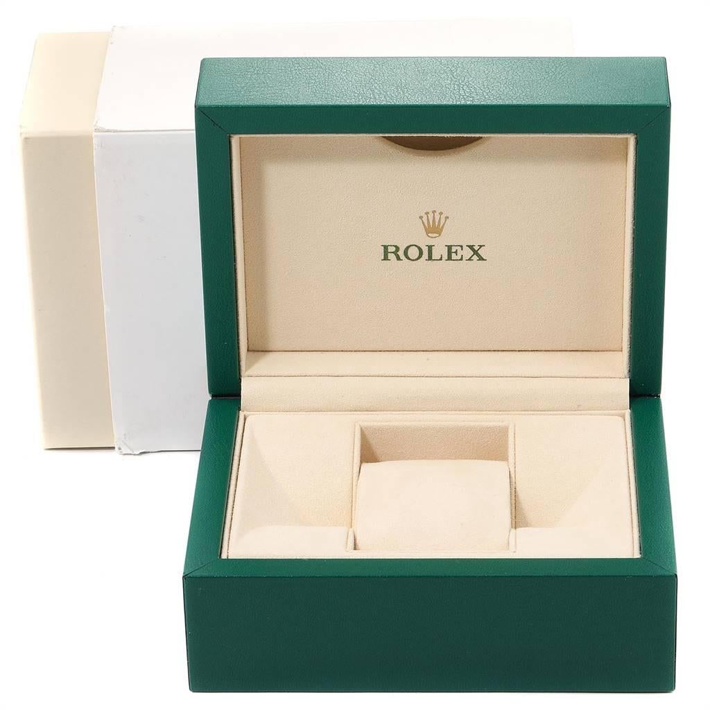 Rolex Datejust Steel White Gold Rhodium Roman Dial Ladies Watch 179174 7