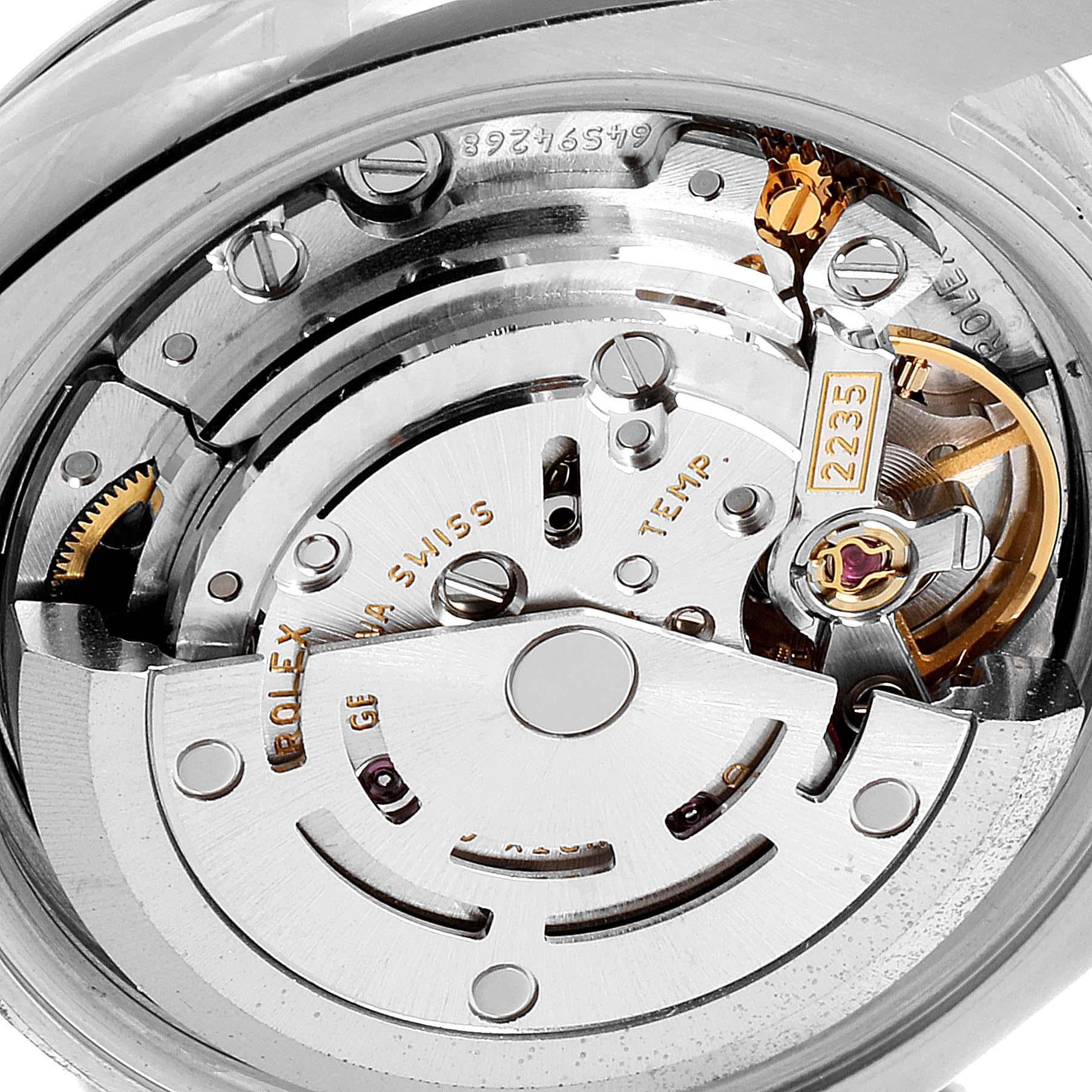 Rolex Datejust Steel White Gold Rhodium Roman Dial Ladies Watch 179174 3