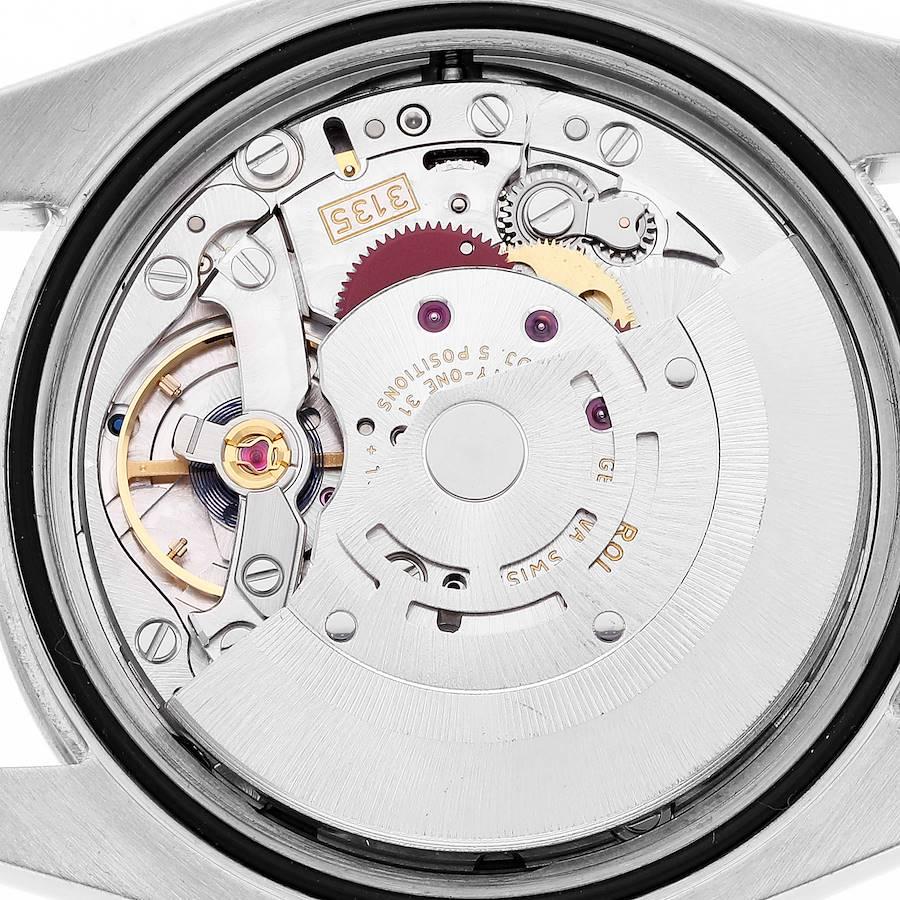 Rolex Datejust Steel White Gold Roman Dial Diamond Bezel Mens Watch 116244 2
