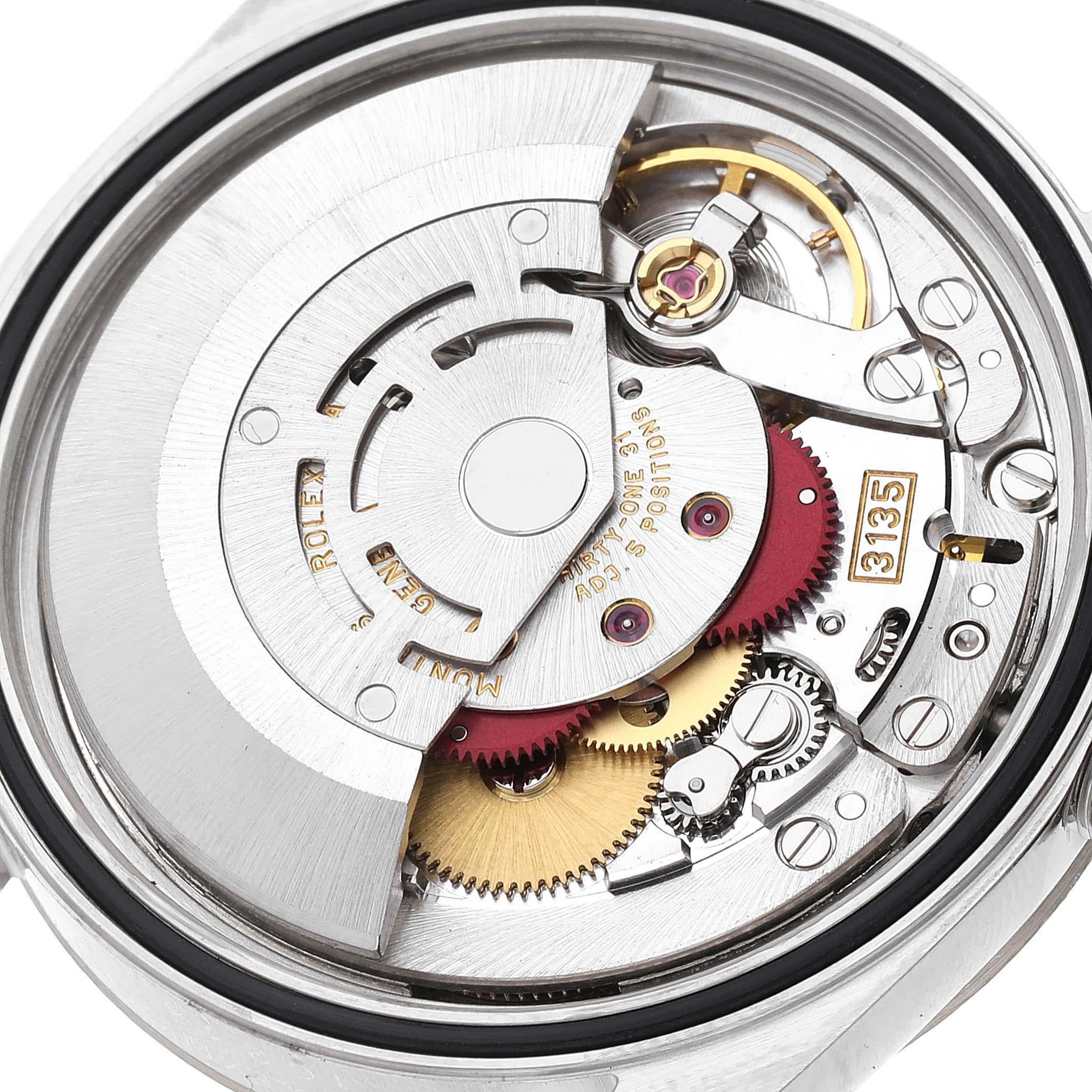 Rolex Datejust Steel White Gold Roman Dial Mens Watch 16234 4