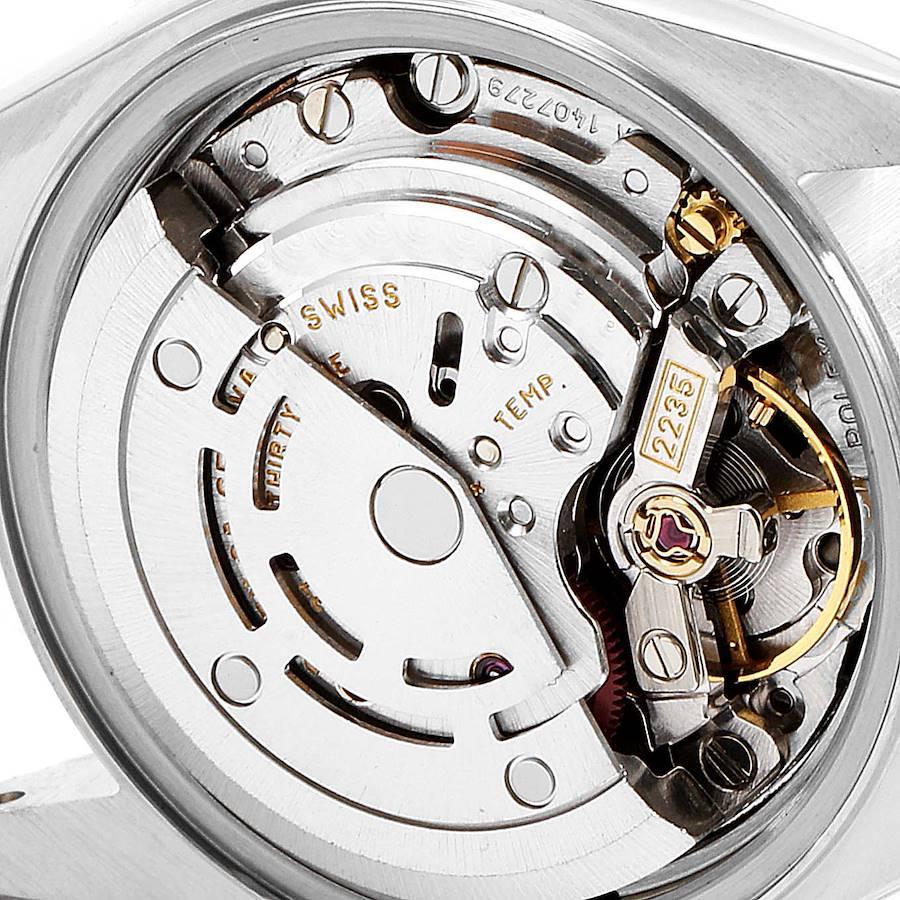 Rolex Datejust Steel White Gold Salmon Diamond Dial Ladies Watch 79174 For Sale 4