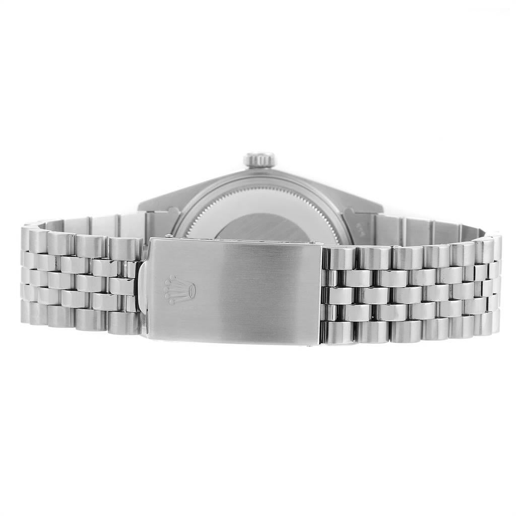 Rolex Datejust Steel White Gold Sigma Dial Vintage Men's Watch 1601 5