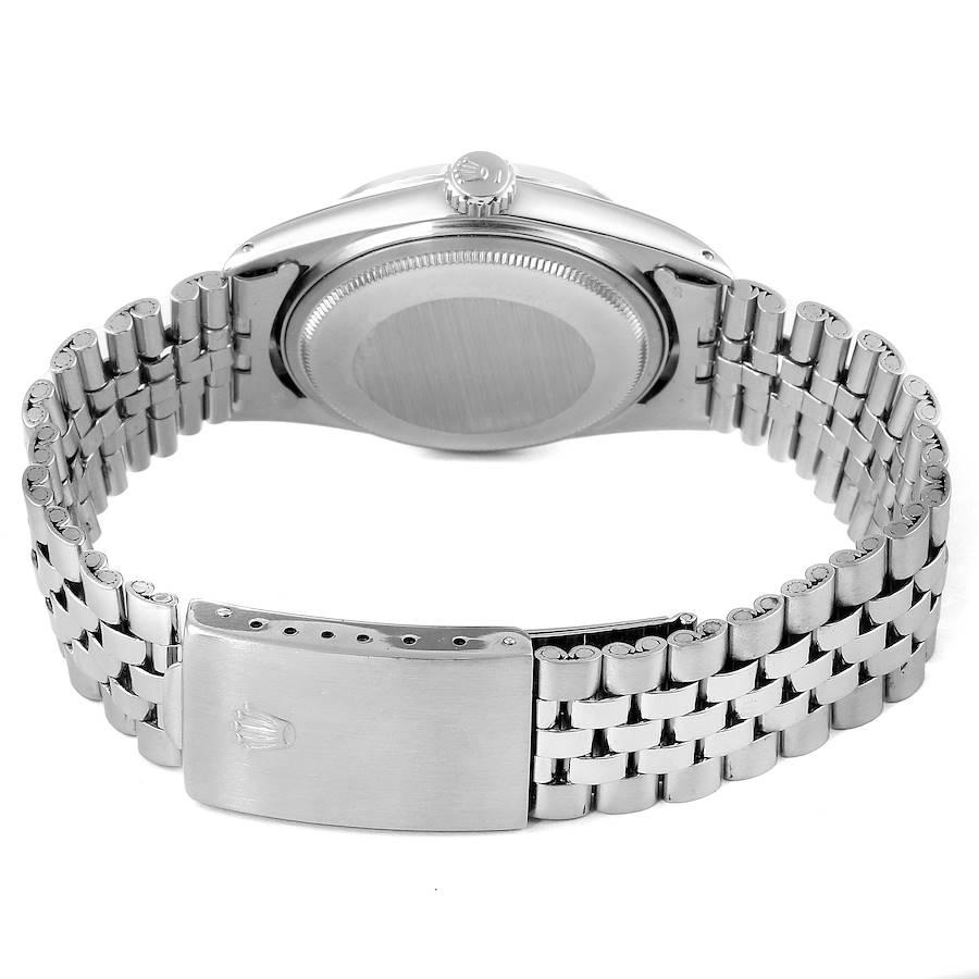 Rolex Datejust Steel White Gold Sigma Dial Vintage Men's Watch 1601 For Sale 6