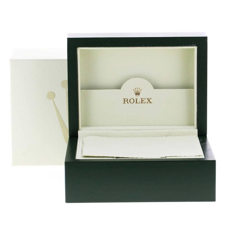 Rolex Datejust Steel White Gold Silver Dial Mens Watch 116234 For Sale 7