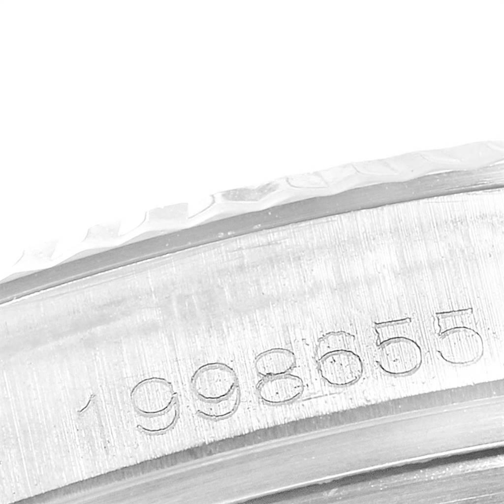 Rolex Datejust Steel White Gold Silver Dial Vintage Men's Watch 1601 3