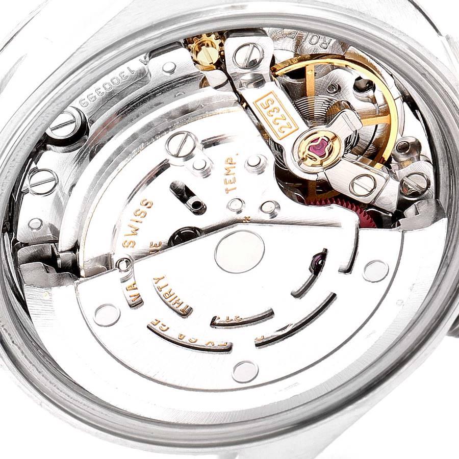 Rolex Datejust Steel White Gold Silver Diamond Dial Ladies Watch 79174 4