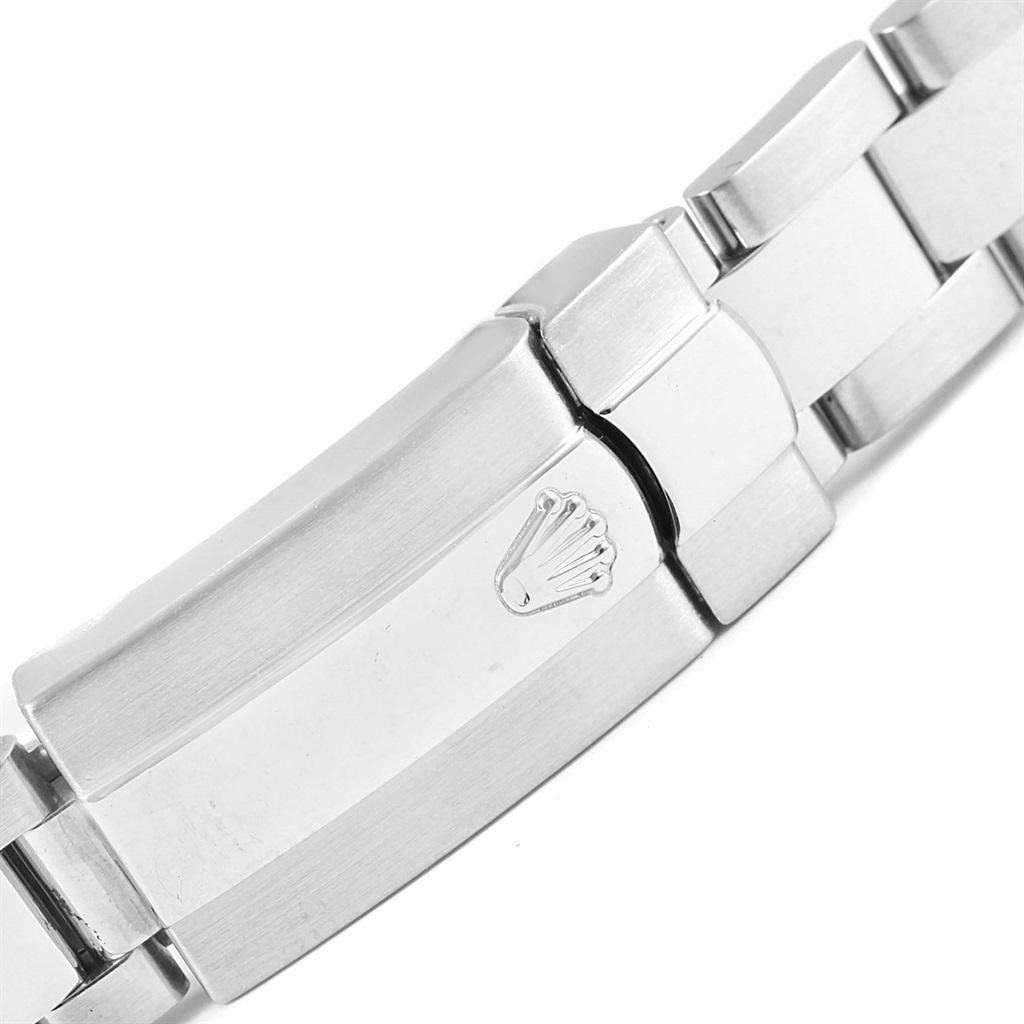 Rolex Datejust Steel White Gold Tahitian MOP Diamond Ladies Watch 179174 For Sale 5