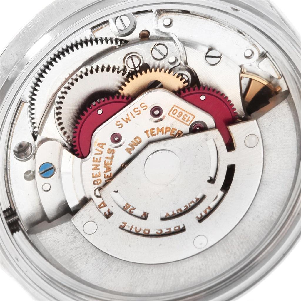 Rolex Datejust Steel White Gold Vintage Men’s Watch 1601 1