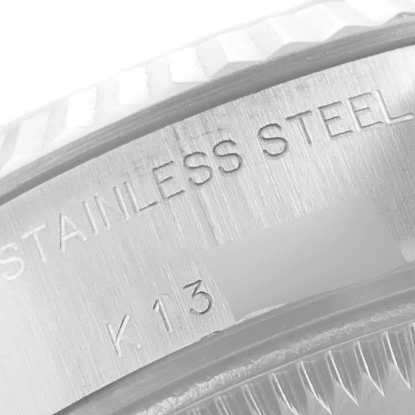 Rolex Datejust Steel White Gold White Diamond Dial Ladies Watch 79174 3