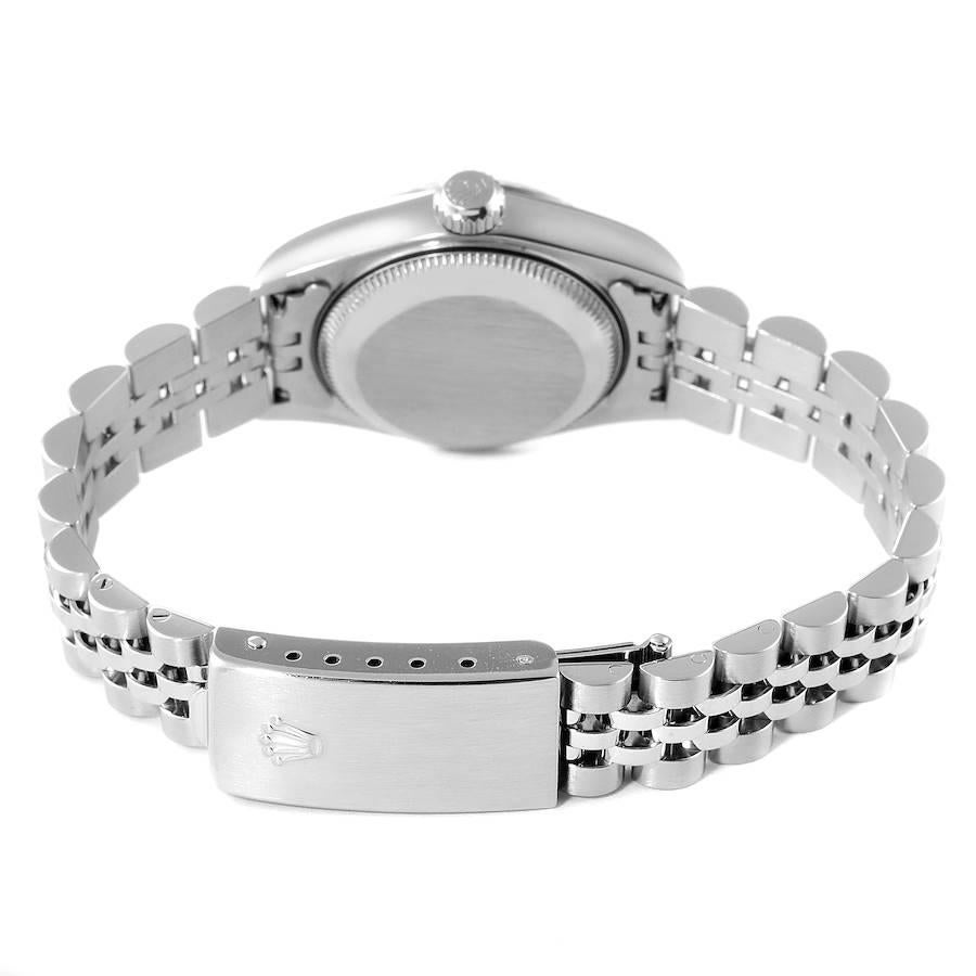 Rolex Datejust Steel White Gold White Diamond Dial Ladies Watch 79174 5