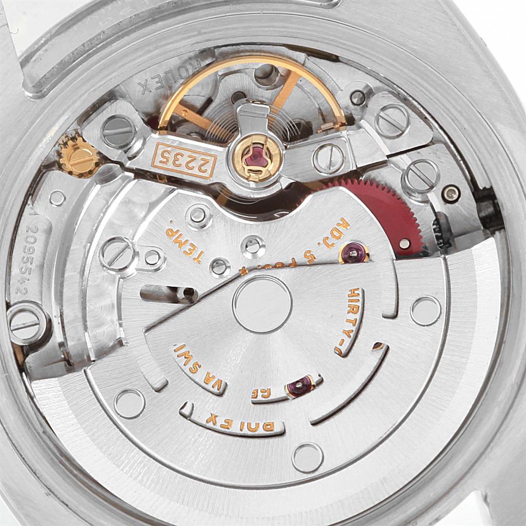 Women's Rolex Datejust Steel White Gold White Roman Dial Ladies Watch 179174