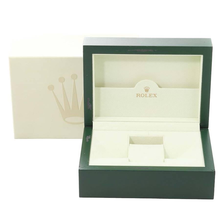 Rolex Datejust Steel Yellow Gold Anniversary Diamond Dial Mens Watch 116233 7