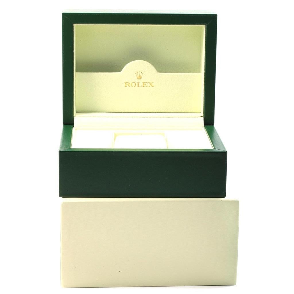 Rolex Datejust Steel Yellow Gold Anniversary Diamond Ladies Watch 179163 For Sale 8