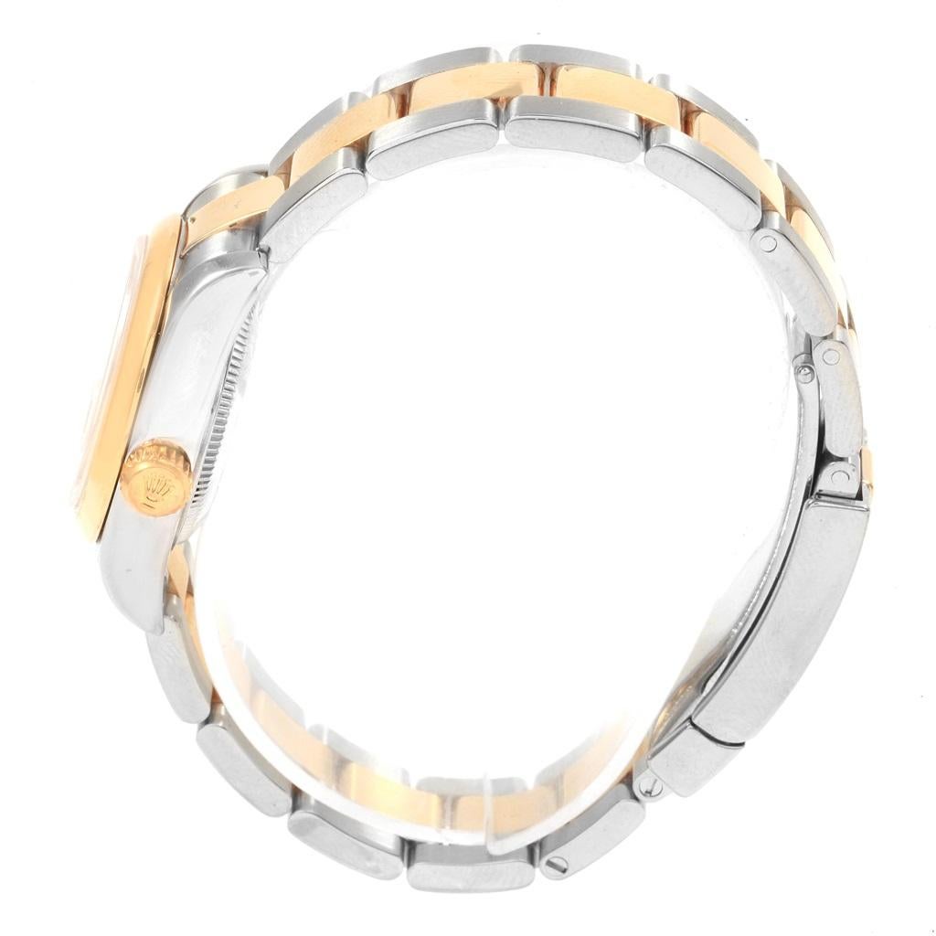 Rolex Datejust Steel Yellow Gold Anniversary Diamond Ladies Watch 179163 For Sale 1