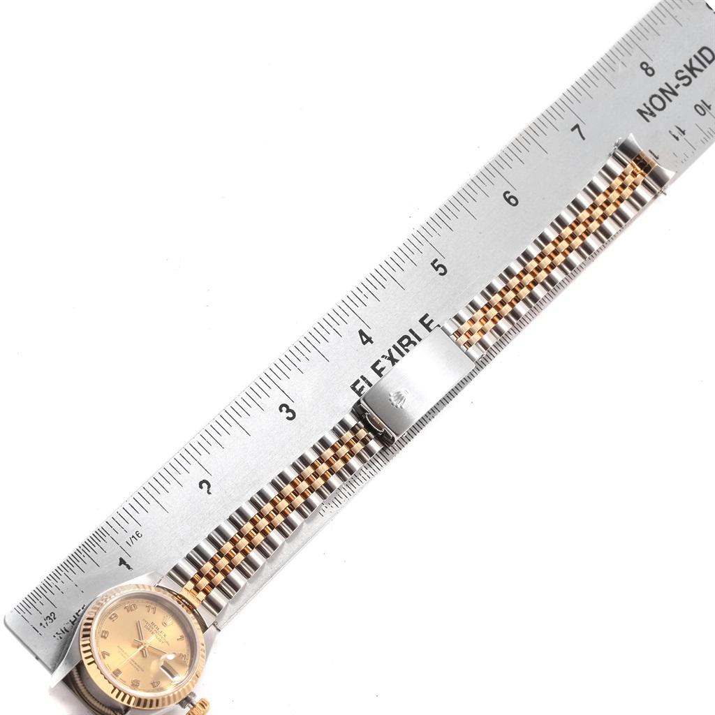 Rolex Datejust Steel Yellow Gold Arabic Dial Ladies Watch 79173 7