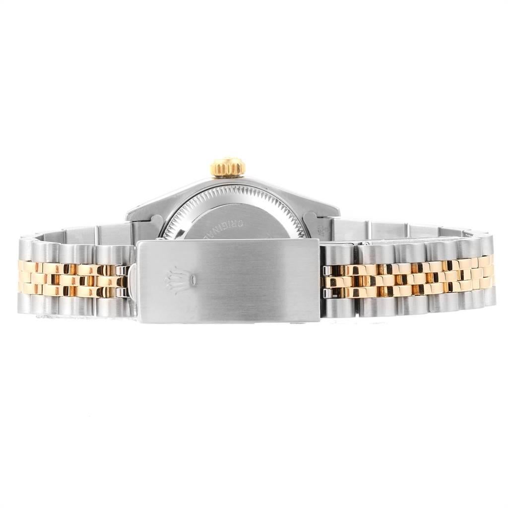 Rolex Datejust Steel Yellow Gold Black Anniversary Dial Ladies Watch 69173 5