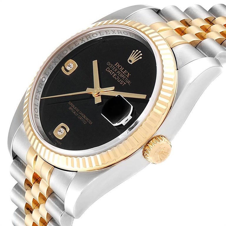 rolex datejust onyx