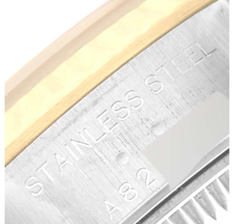 Rolex Datejust Stahl-Damenuhr mit blauem Zifferblatt 79173 4