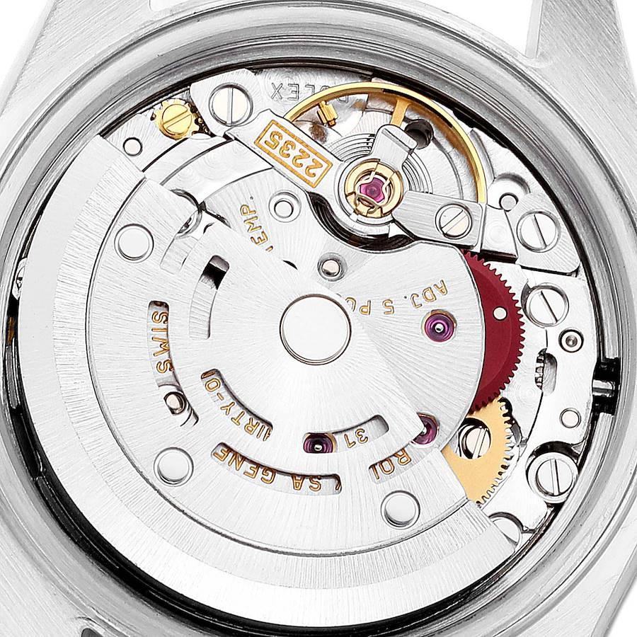 Rolex Datejust Steel Yellow Gold Blue Vignette Diamond Dial Watch 79173 4