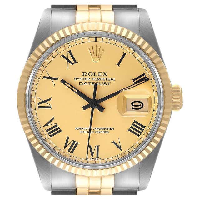 Rolex Datejust 16030 Buckley Dial Men's Watch For Sale at 1stDibs ...