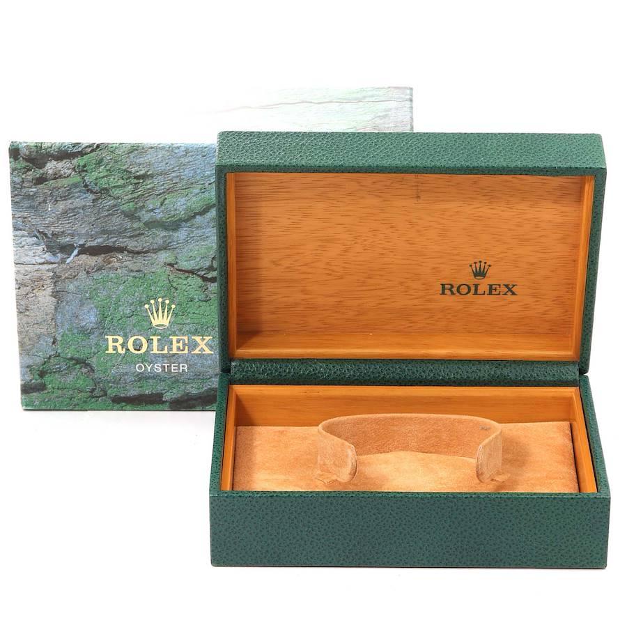 Rolex Datejust Steel Yellow Gold Champagne Diamond Dial Watch 16233 For Sale 7